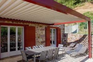 Réalisation de pergola à Baigorri (Pays Basque)