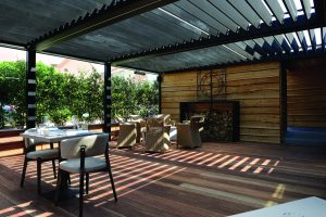 Pergola avec lames orientables au Pays Basque (64)