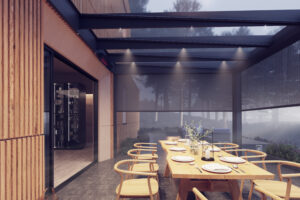 Ehia Pergola verre Brustor B800
