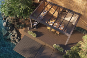 Ehia Pergola verre Brustor B800